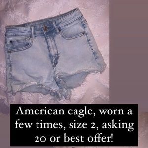 American eagle shorts! size 2!